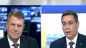 Prima dezbatere electorală - Iohannis: Fiecare cetăţean are dreptul la vot; Ponta: E o lozincă