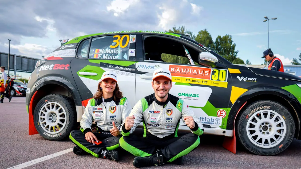 Faţă în faţă cu istoria: Fraţii Maior pot deveni în acest weekend campioni europeni la raliuri

