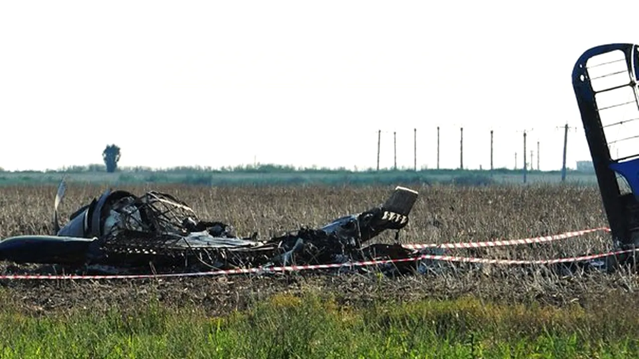 Pilotul avionului prăbuşit la Tuzla spune că nu a mai luat înălţime; expertiza tehnică e relevantă