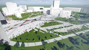 Explicaţiile autorităţilor pentru decizia de a tăia brazii dintr-un parc central al Iaşului: Au fost plantaţi de comunişti | FOTO