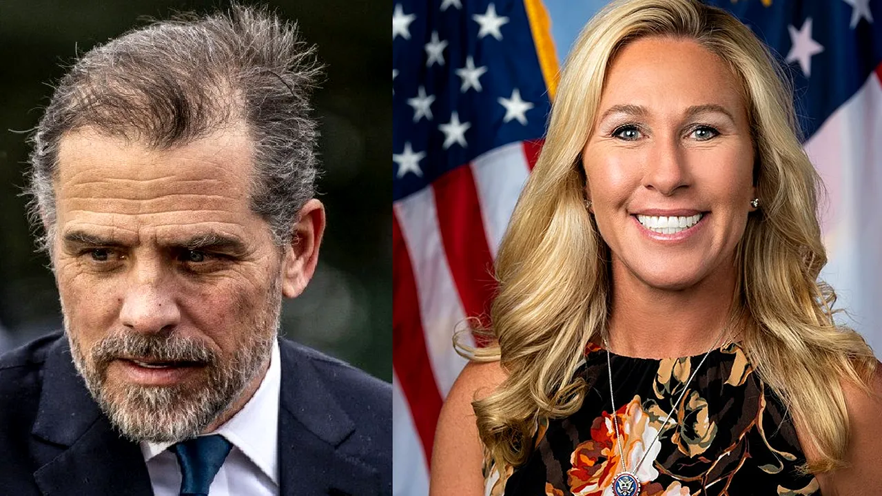 Imagini compromiţătoare cu Hunter Biden făcând sex cu o prostituată, afişate de către o reprezentantă republicană în Camera Comitetului de Supraveghere