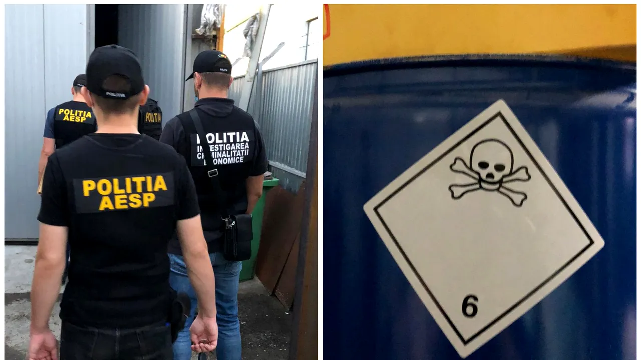 FOTO & VIDEO Percheziţii în patru judeţe: Persoanele vizate ar fi comercializat ilegal substanţe toxice periculoase