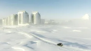 FOTO Viaţa la -50 de grade Celsius. Un fotograf surprinde farmecul zăpezilor din Yakutia
