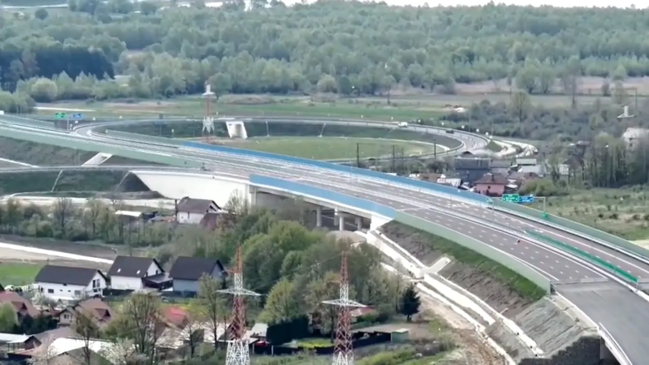 Veste bună de la CNAIR. Un sector al  autostrăzii Sibiu-Pitești ar putea fi deschis anul acesta înainte de termen