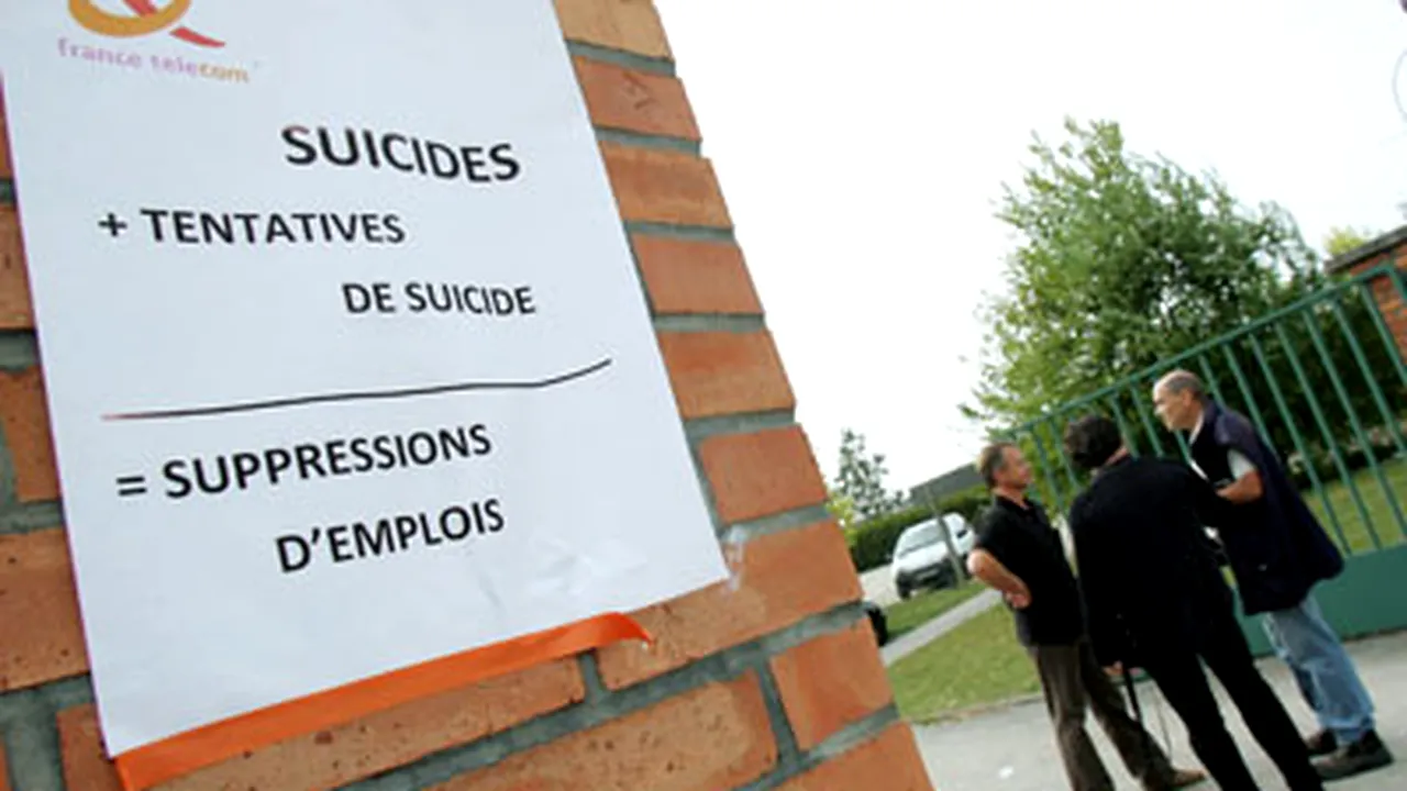 Guvernul francez intervine în criza de la France Telecom, după sinuciderea a 23 de angajaţi