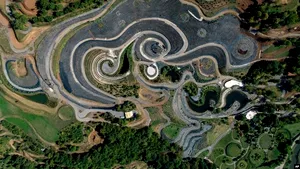 Un parc din Bosnia şi Herţegovina, realizat după o pictură faimoasă a lui Vincent van Gogh