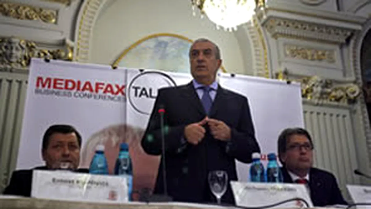 Premierul Călin Popescu Tăriceanu deschide conferinţa Mediafax Talks about Auto Industry
