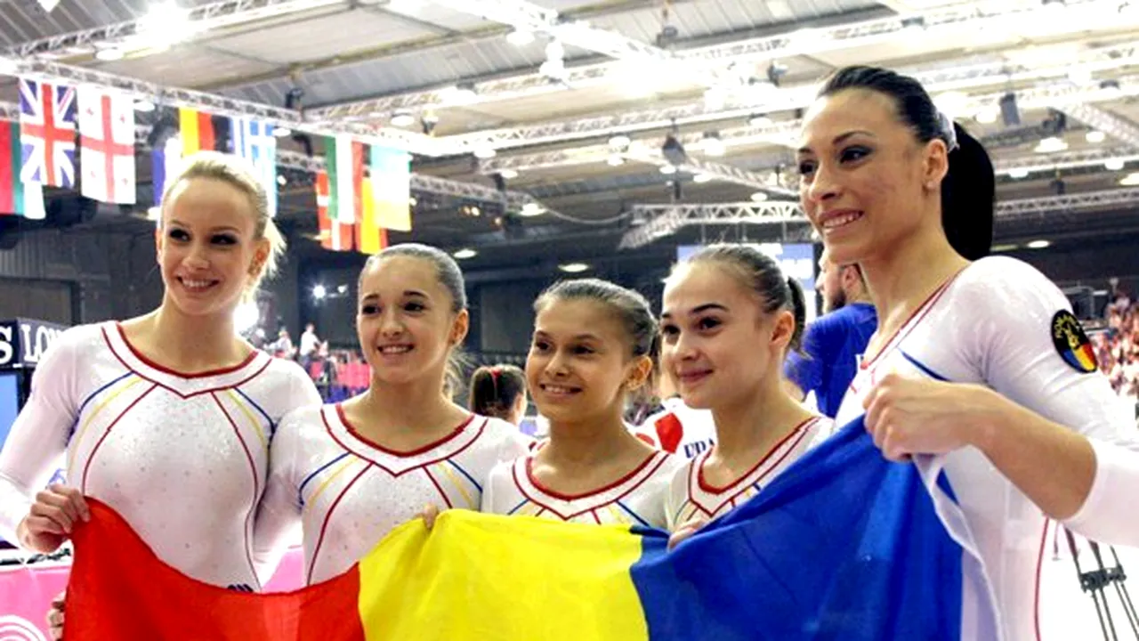 Gimnastele românce, din nou pe podium. Victoria de la Campionatele Europene în imagini - GALERIE FOTO