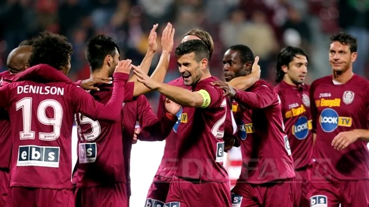 Liga I: CFR Cluj - Oţelul Galaţi, scor 7-2