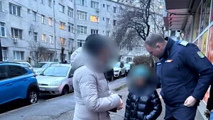 Un copil de 11 ani care s-a rătăcit la colindat, găsit de jandarmi în Bacău