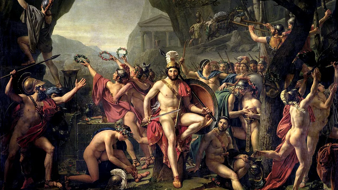 20 august 480 î.Hr. - Spartanii conduşi de Leonida se sarcrifică la Termopile pentru libertatea lumii greceşti în faţa invaziei persane 