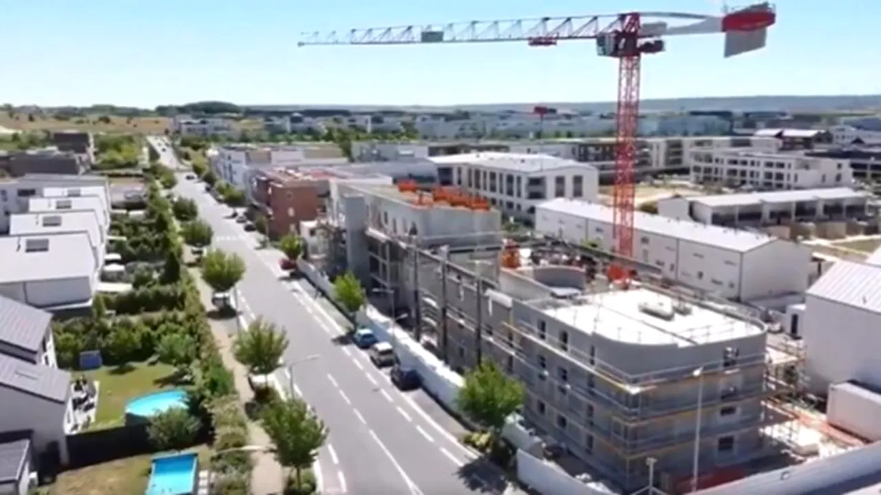 Blocul construit în 34 de zile: cea mai mare clădire rezidențială imprimată 3D din Europa