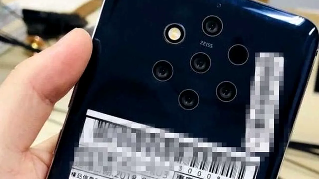 Acesta ar putea fi primul smartphone cu CINCI camere foto pe spate