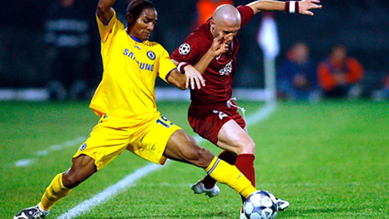 CFR Cluj a remizat cu Chelsea, scor 0-0, în Liga Campionilor (Galerie Foto)