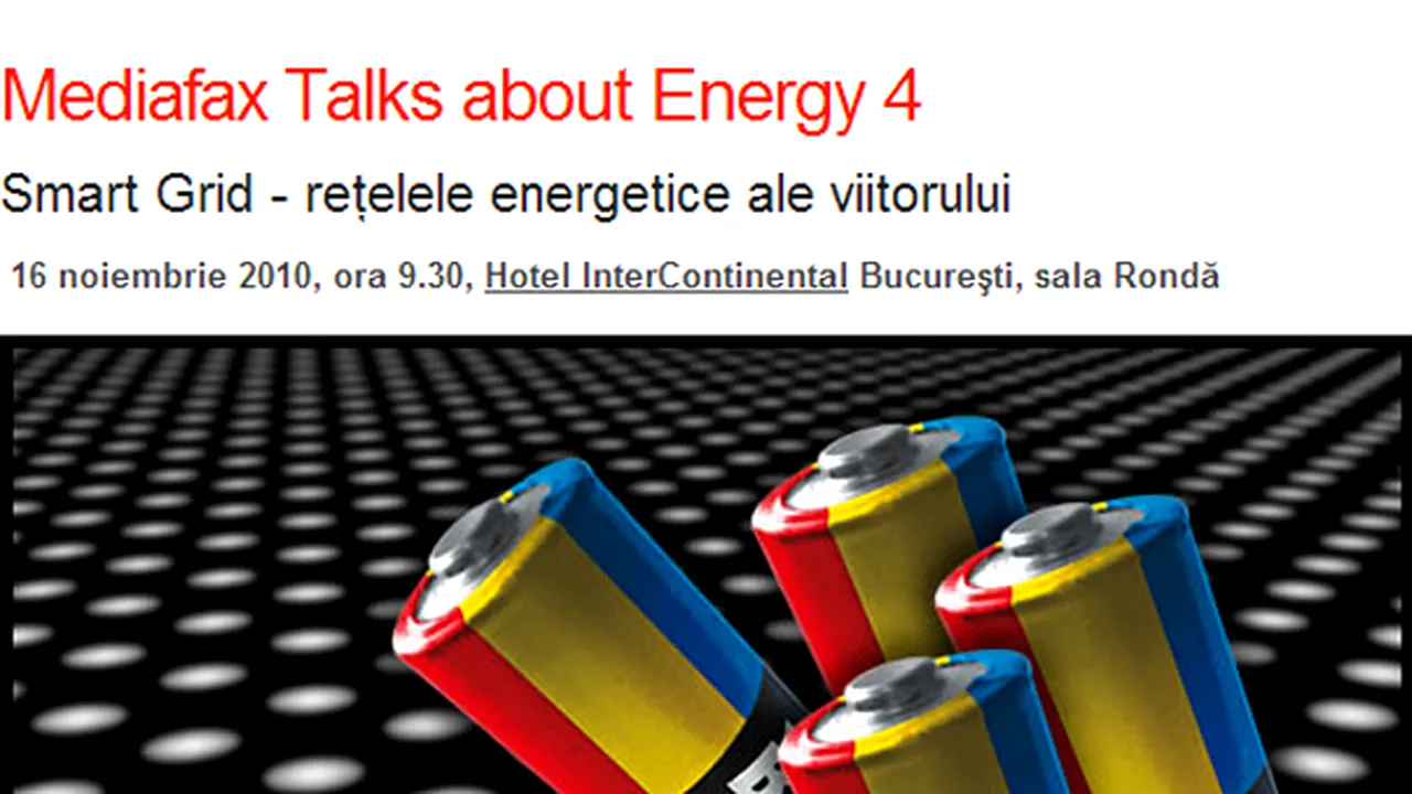 Mediafax Talks about Energy pune în dezbatere strategia energetică a României