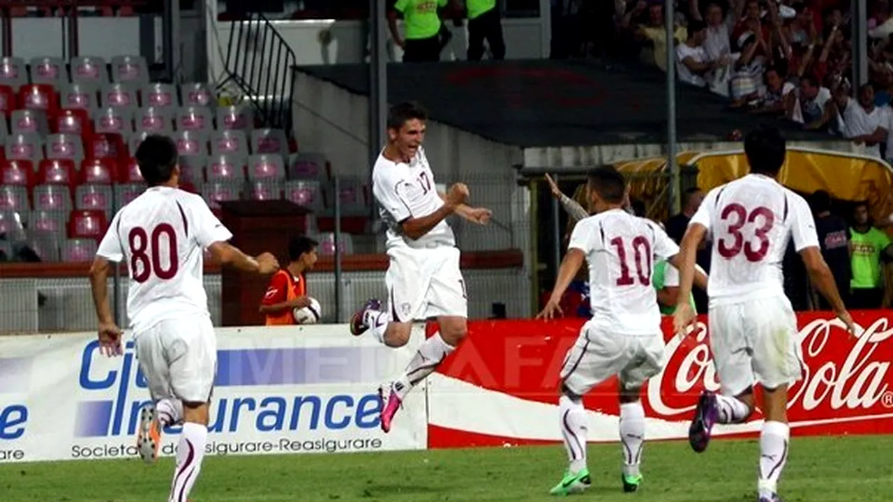 Rapid a ÎNVINS Concordia Chiajna, scor 2-1. Echipa va evolua în sezonul 2013/2014 în LIGA I