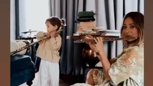 Momente pline de emoţie şi note muzicale în familia Deliei. Cine este noua vedetă a familiei Matache. VIDEO