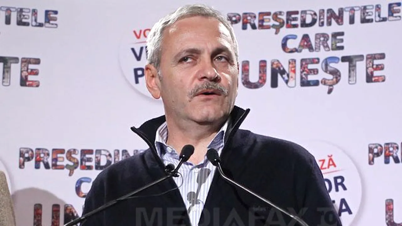Dragnea: Din numărarea a 95% din secţii, este 53% la 47% pentru Iohannis