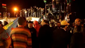 Marş cu torţe la Benghazi, la un an de la revolta împotriva lui Muammar Kadhafi