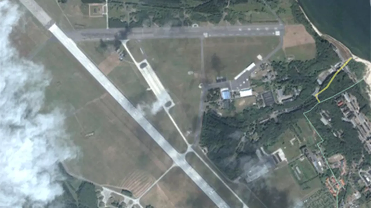 Patru moţi în urma prăbuşirii unui avion de transport militar în Polonia
