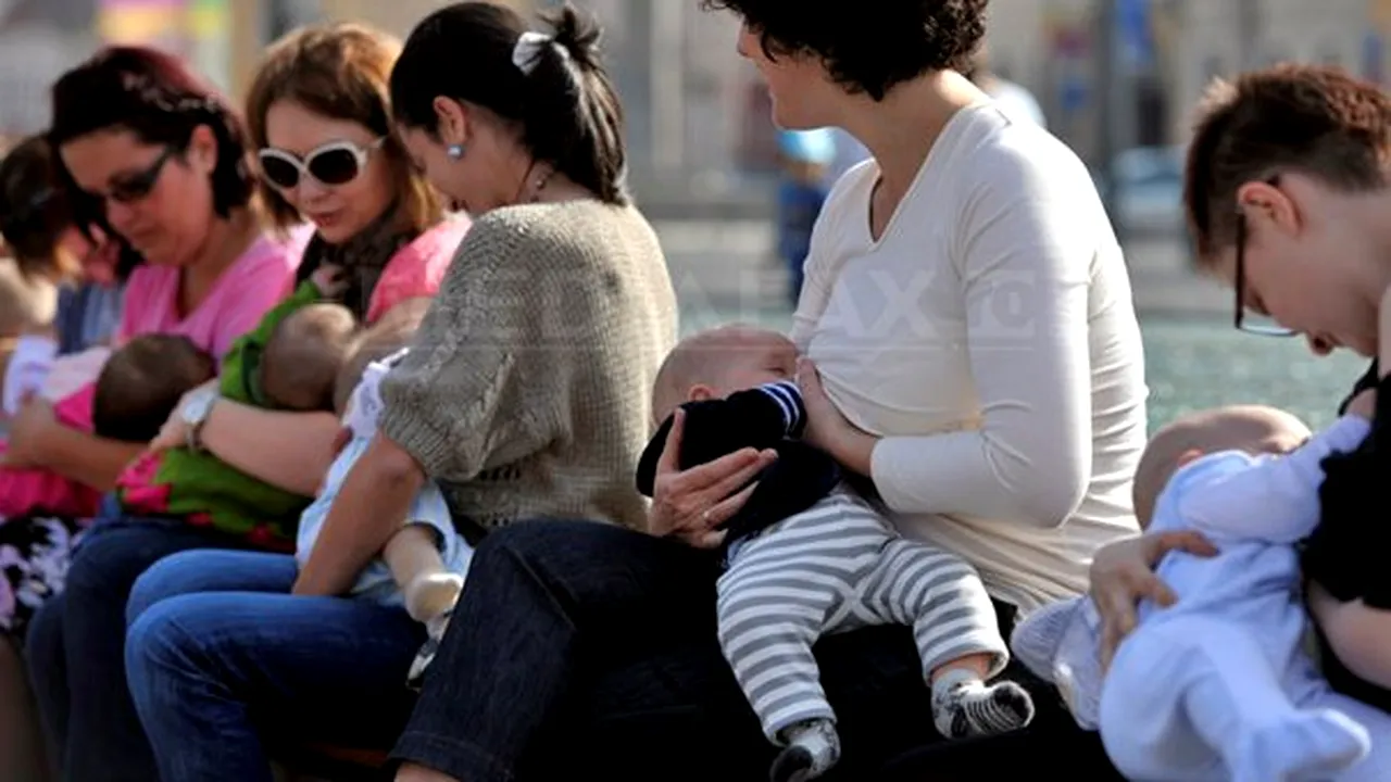 PRAG discriminatoriu pentru ALĂPTAREA în public, consideră Salvaţi Copiii. Ce vârsta maximă trebuie să aibă bebeluşul pentru ca mama sa să nu fie amendată