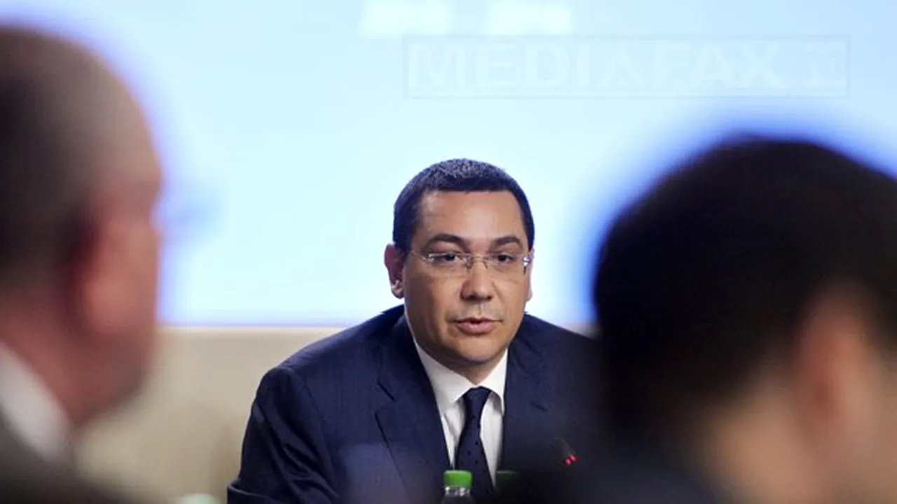 Ponta: Numai când e secetă ne aducem aminte de un program naţional pentru irigaţii - VIDEO