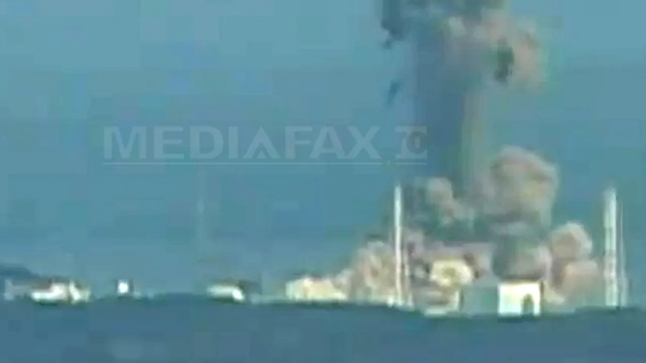 Fum negru deasupra reactorului 3 de la Fukushima. Angajaţii au fost evacuaţi - VIDEO