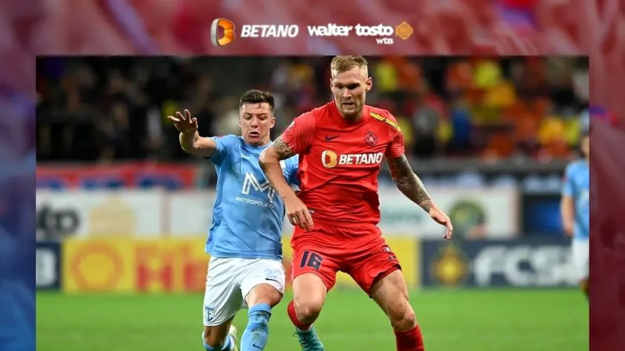 FCSB remizează ghinionist cu FC Voluntari. Ilfovenii au egalat la în ultimul minut al prelungirilor