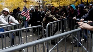 Cel puţin 75 de persoane, reţinute în cursul protestelor de la New York - VIDEO