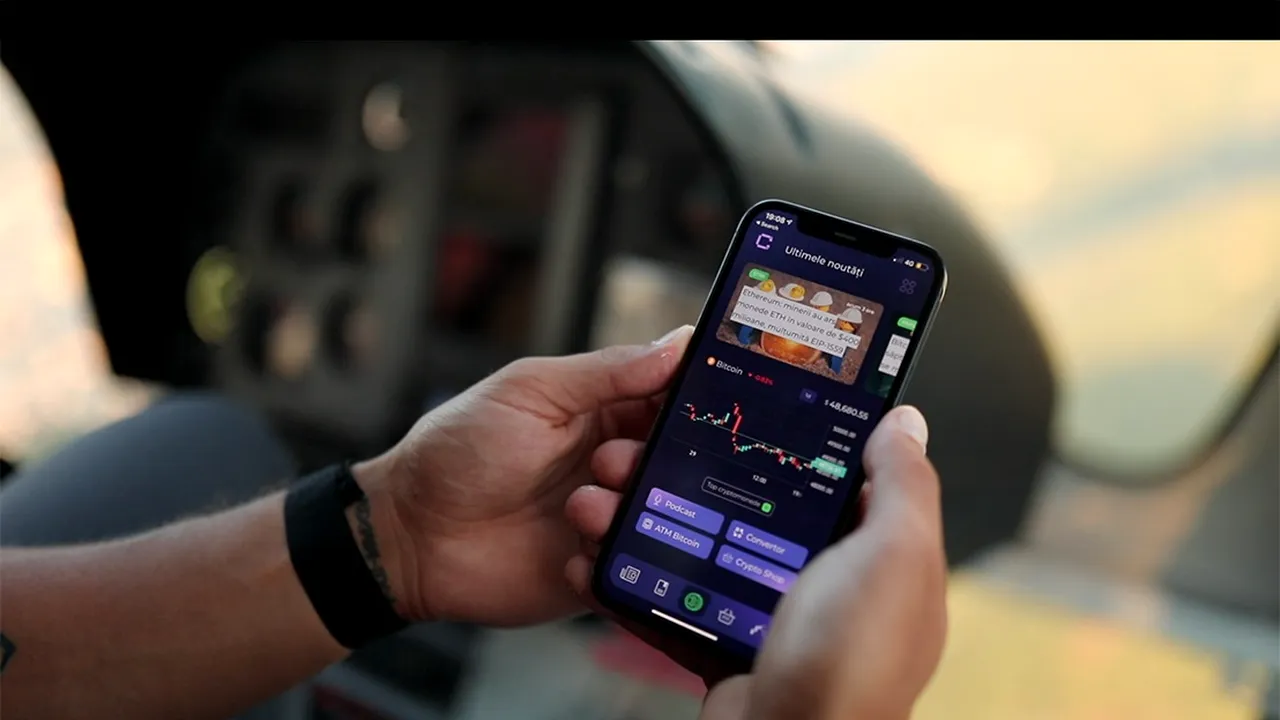 Aplicaţia crypto.ro, disponibilă pentru Apple şi Android, acum valabilă şi pentru Huawei