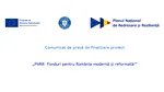 „PNRR: Fonduri pentru România modernă și reformată!”