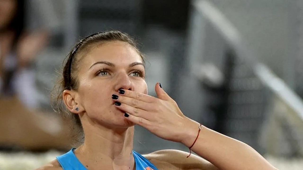 Simona Halep s-a CALIFICAT în finala turneului de la Madrid . Românca a învins-o pe Petra Kvitova cu scorul de 6-7 (4), 6-3, 6-2