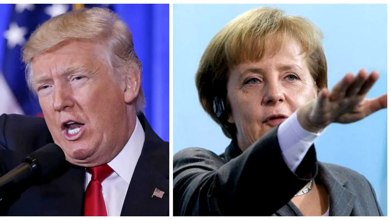 Donald Trump şi Angela Merkel au discutat despre NATO şi comerţ. Trump: Imigraţia este privilegiu, nu drept/ Preşedintele SUA sugerează că atât el, cât şi Angela Merkel ar fi fost interceptaţi de servicii secrete