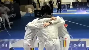 Echipa României de sabie masculin, locul 5 la Campionatul European de Scrimă U17 de la Tbilisi