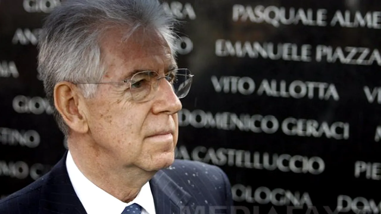 Mario Monti: Fotbalul italian ar trebui suspendat doi sau trei ani