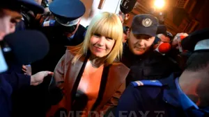 Elena Udrea, REŢINUTĂ în dosarul Microsoft. Ea a fost scoasă din DNA cu cătuşe şi jandarmi, iar în arest a ajuns fără cătuşe: 
