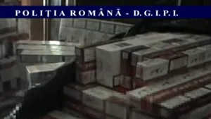 Bărbat reţinut după ce în casa lui au fost găsite ţigări şi alcool de contrabandă