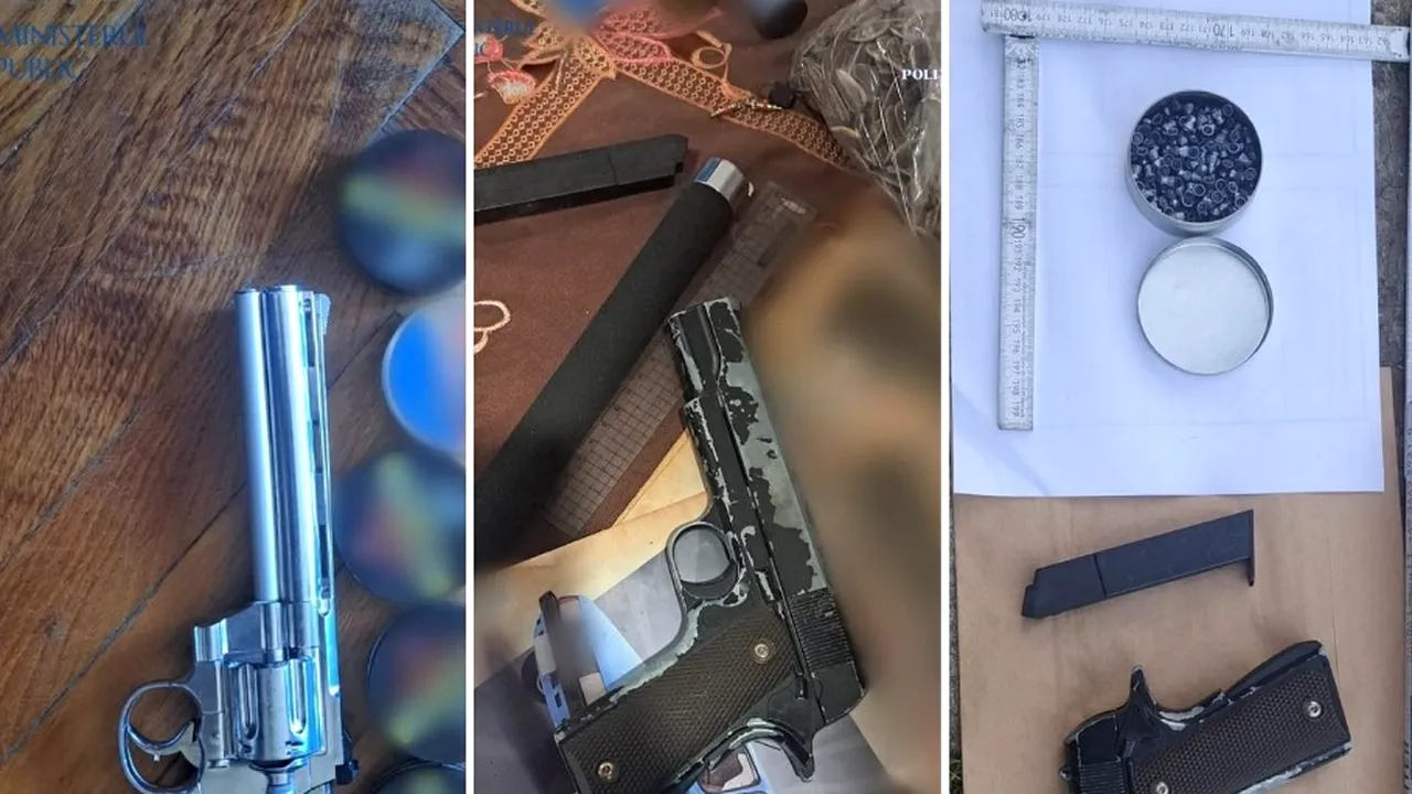 Acțiune penală în cazul celor două persoane care au deținut arme și muniție militară