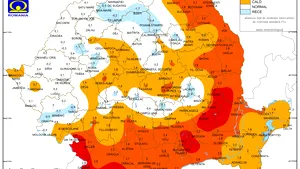 Climă. În luna ianuarie la Blaj a fost 