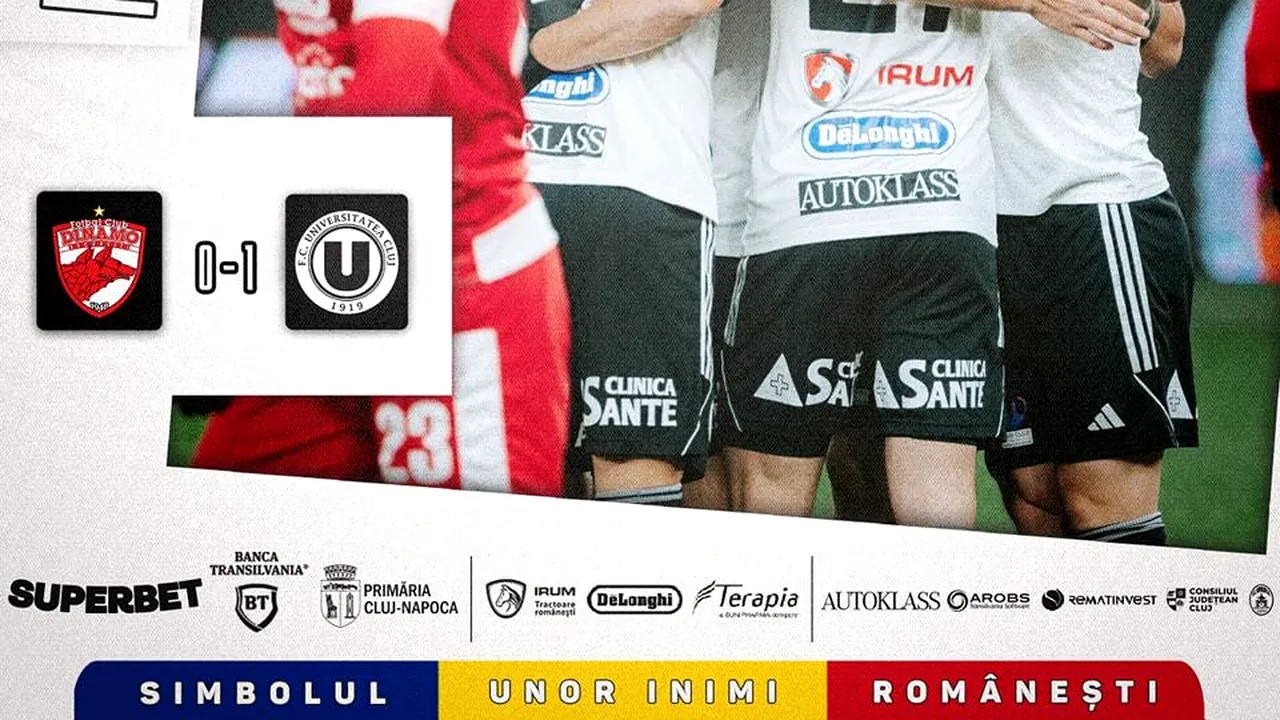 Dinamo, ciuca bătăilor în Superligă. A fost învinsă de doi foşti jucători