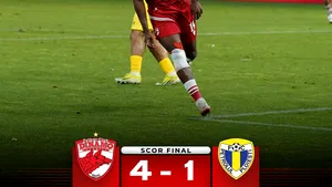Dinamo Bucureşti obţine prima victorie a sezonului în Superligă