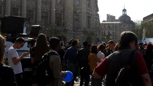 Ziua Internaţională a Bătăii cu Perne, sărbătorită şi în România - FOTO