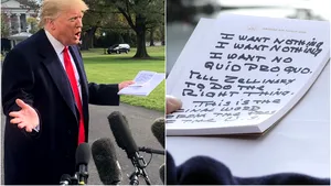 Donald Trump afirmă că nu a cerut 