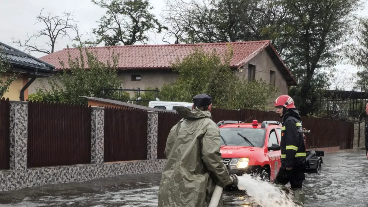 Ciclonul Barbara: Fenomenele hidrometeorologice au afectat 86 de localități din 22 de județe și București