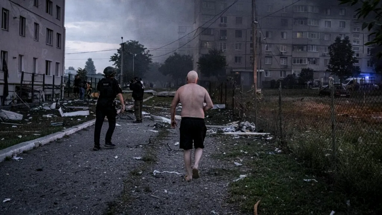 Atac cu drone asupra orașului Harkov, bilanț de zeci de răniți