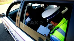 Şofer prins la Buzău conducând cu 230 de kilometri la oră