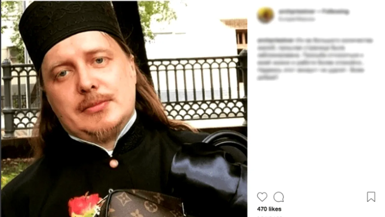 Pedeapsa pe care a primit-o un preot după ce a publicat imagini cu obiecte Gucci pe Instagram. Reprezentantul Patriarhului : „Sper că vom readuce acest păstor pe calea cea bună”