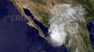 Uraganul Manuel a atins uscatul în nord-vestul Mexicului - FOTO