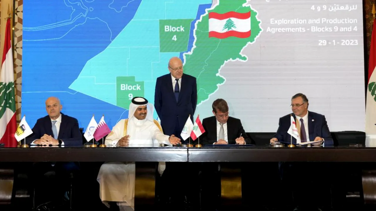 Qatarul înlocuieşte o companie rusă în cadrul unui consorţiu ce va explora gazele din Liban