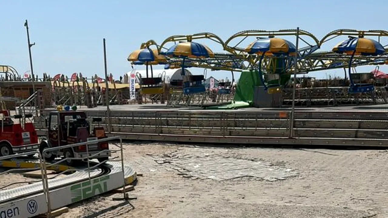 Paul Anghel (ANPC): Parcul de distracţii din Eforie Nord, un monument al nepăsării
